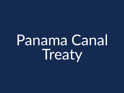 Panama Canal Treaty